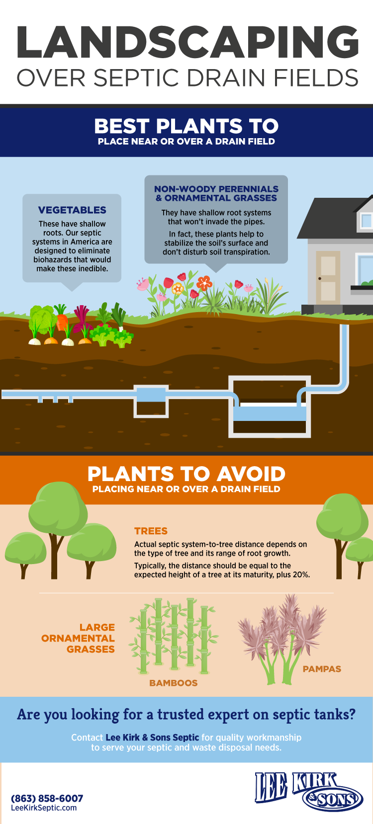 Do's and Dont's for Landscaping Around Your Septic Tank