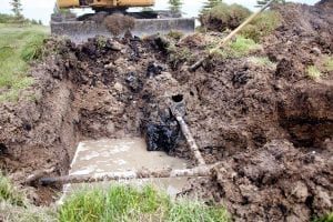 septic tank installation