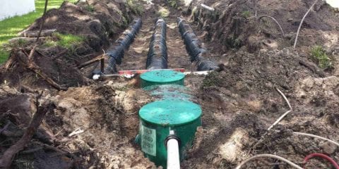 septic aerobic lakeland drain soil pipes